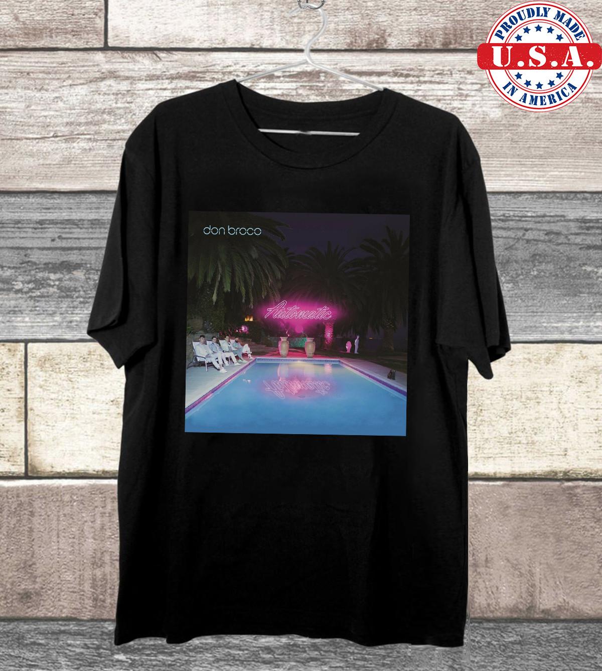 Automatic Album Don Broco Band Black Cotton T Shirt Full Size S-5XL XXL