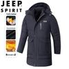 JEEP SPIRIT Men's Mid-Length Padded Winter Jacket