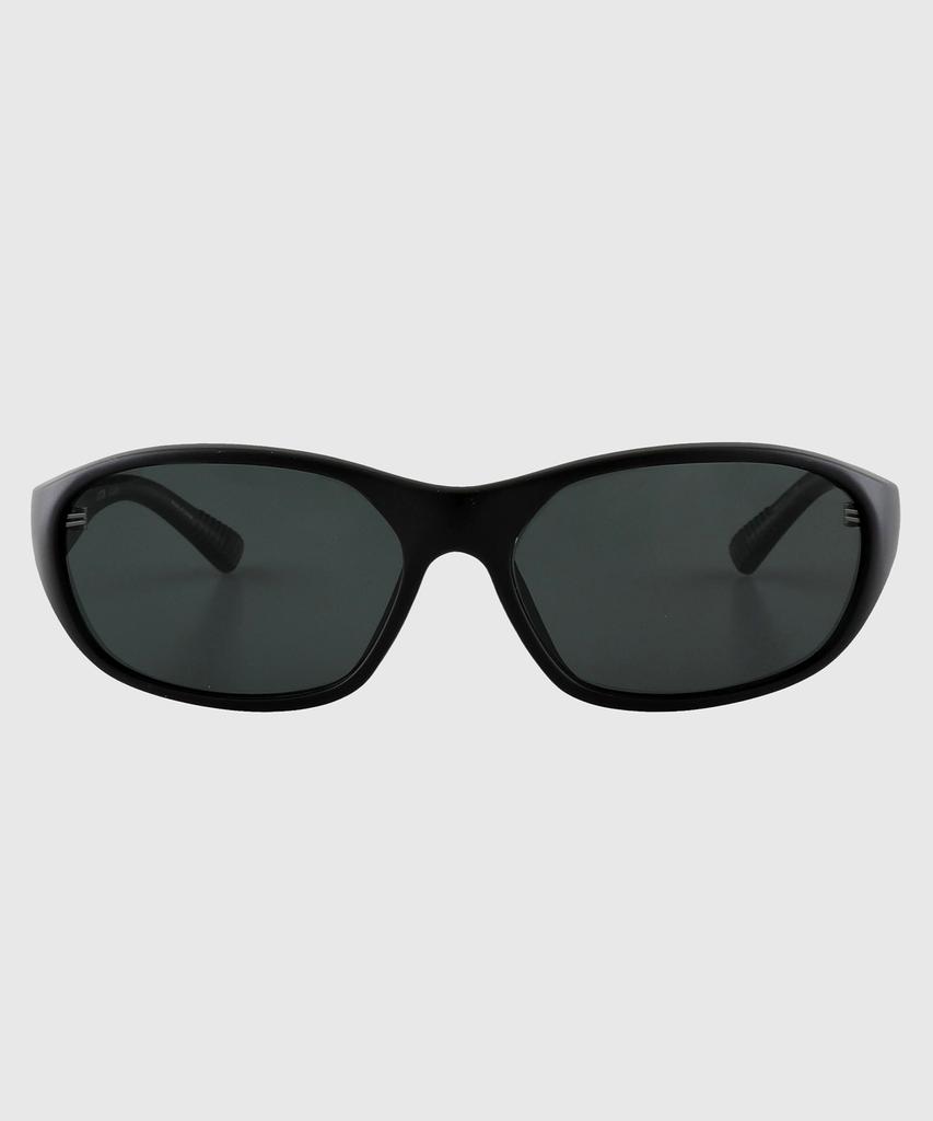 Tuditeo Cor Large Size Uv400 Sunglasses Nylon Tint Lens C2 Matte Black