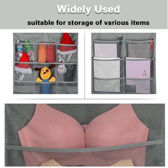 Depozitare dulap suspendat 36 buzunare Organizator suspendat gri