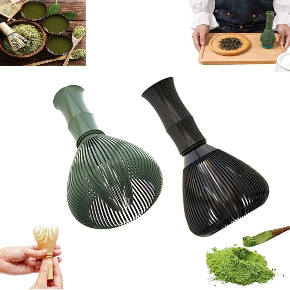 Resin Matcha Whisk Reusable Green Tea Powder Whisk Tranditional Resin Whisk  Tea Set Accessories