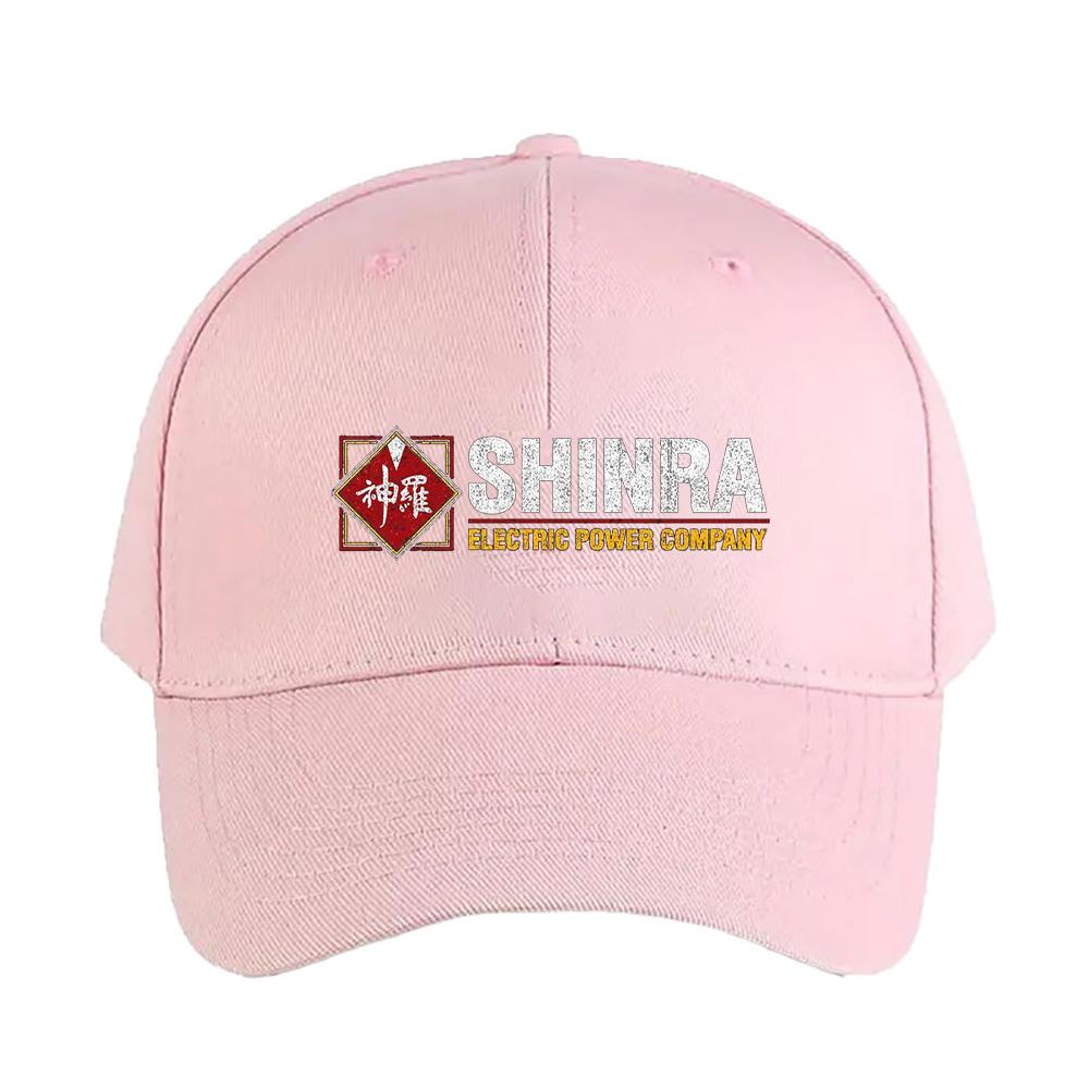 Shinra Electric Power Company Caps Summer Adult Baseball Cap Adjustable with Curved Brim Duckbill Hat Protection Sun Hats