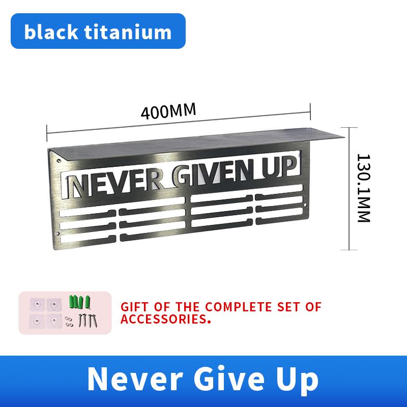Factory Direct Custom Large Wall Hanger Metal Medal Display Rack for Bulk Medals & Awards Storage