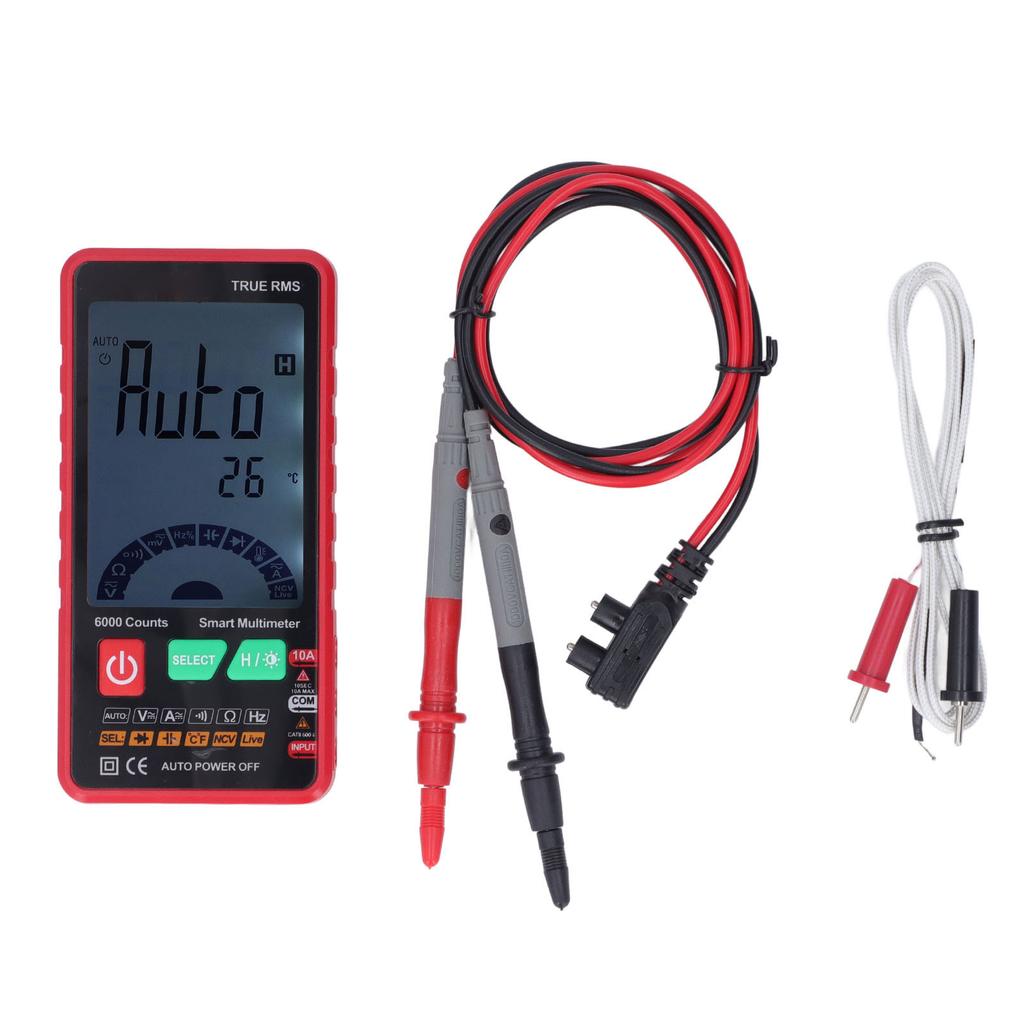 Digital Display Intelligent Multimeter Full Automatic Voltage Current Resistance Detection Meter