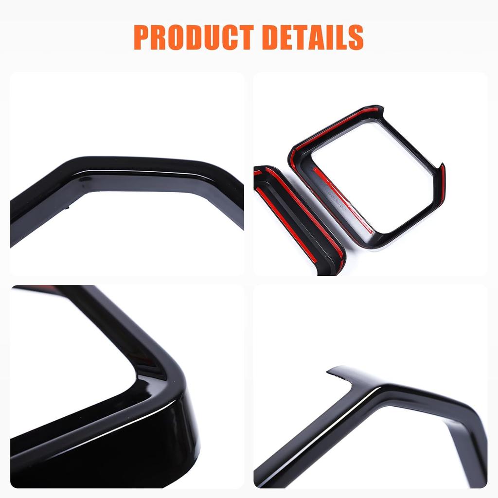 Rearview Mirror Rain Shield Cover Compatible with Toyota Land Cruiser Prado 250 J250 LC250 2024 2025 Accessories, Rear View Mirror Rain Shield Visor