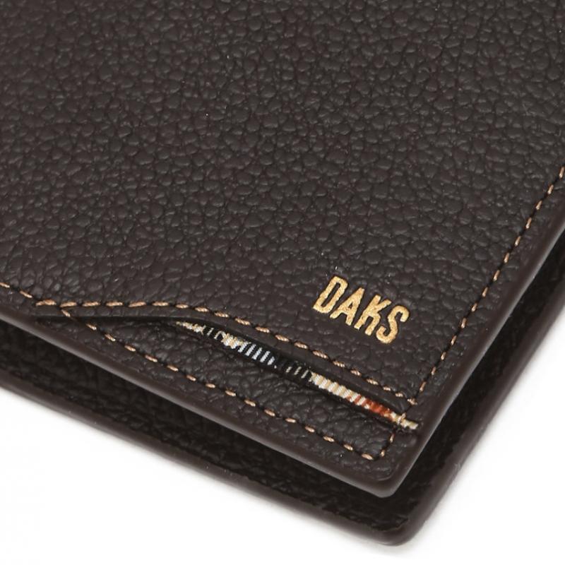 Daks Brown Cowhide Medium Wallet Dbwa6e728w3