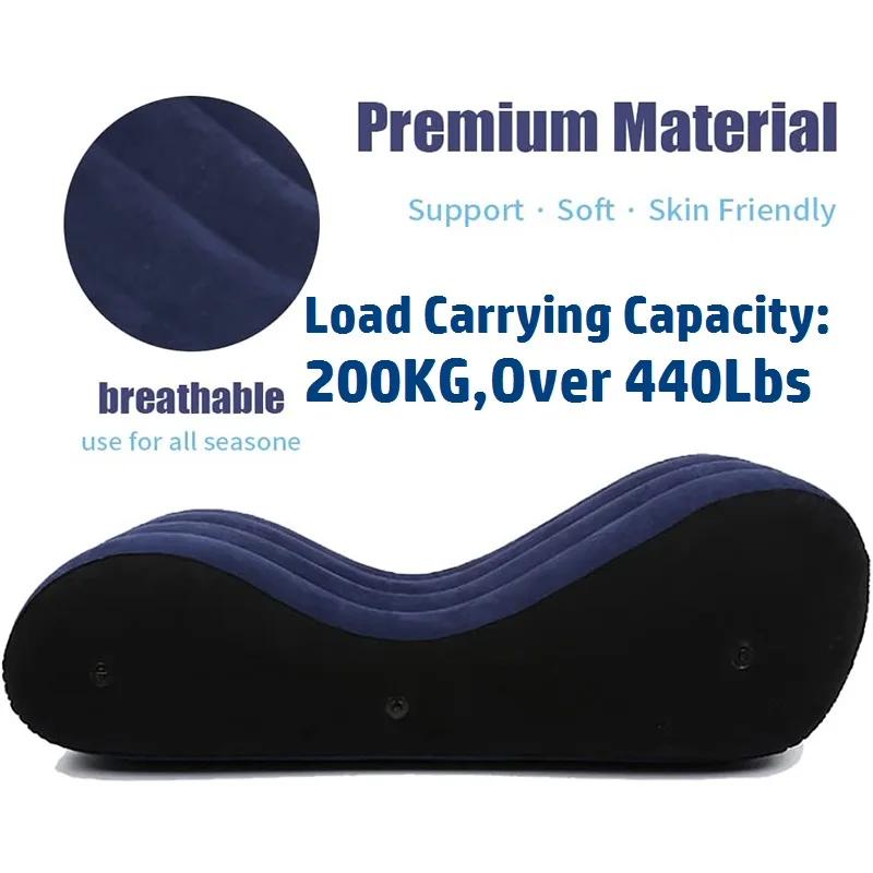 Nafukovací Sex Pohovka Křeslo Postel Nábytek Polštář Podložka Dospělí Lehátko Sexy Manželka Pozice Erotické Vzduchové Pohovky Sextoys