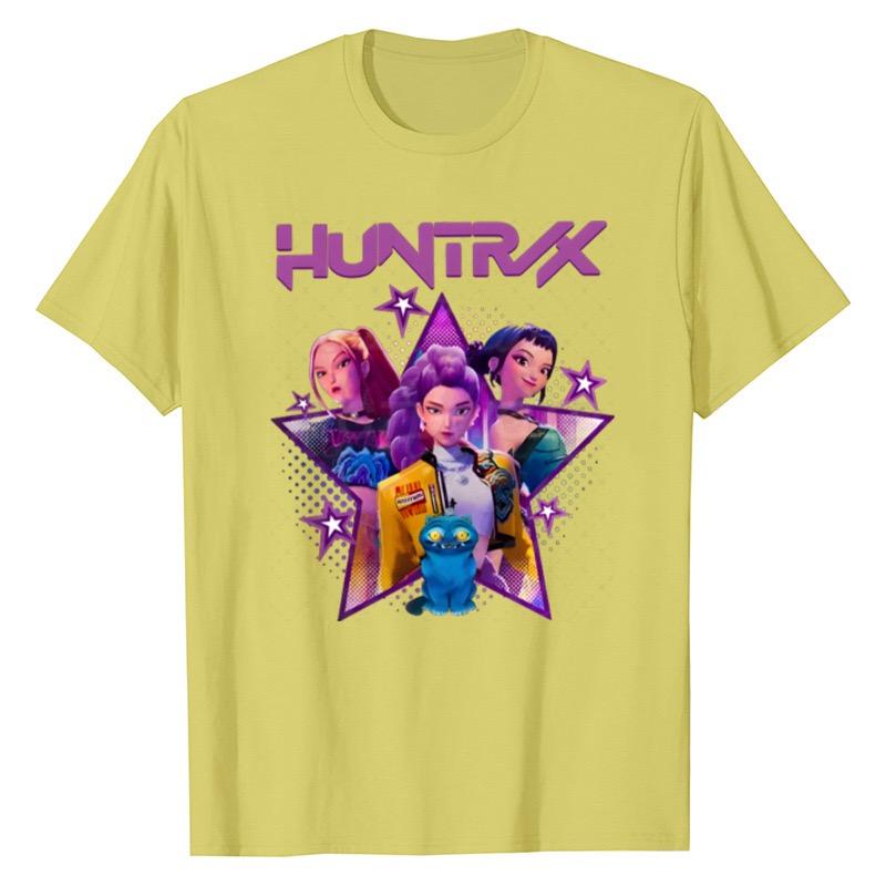 LUXEON Kpop Demon Hunters T Shirt Short SleeveT-shirt Cute Harajuku T Shirt