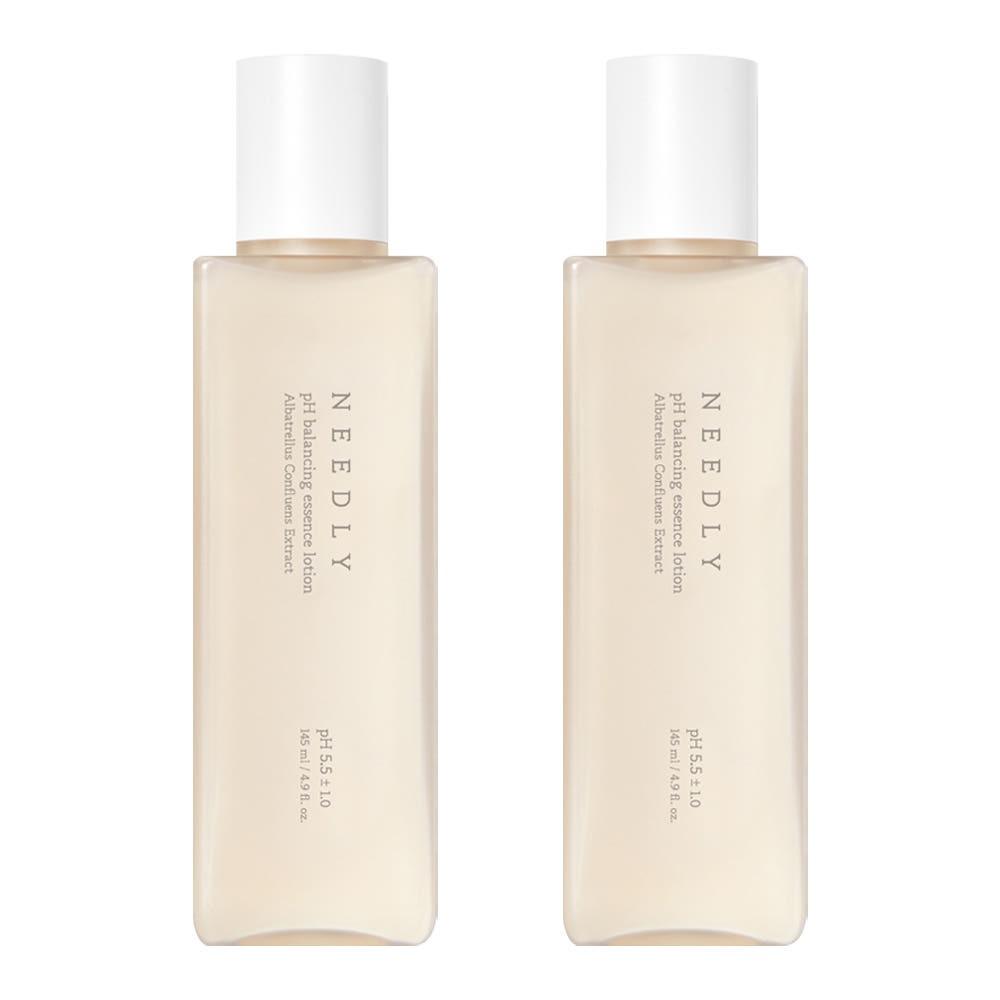 NEEDLY pH Balancing Essence Lotion Daily Moisturizing & Skin Smoothing 145ml Duo Pack