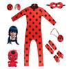 Ladybug Reddy Costume Anime Costume Ladybug Girl Cos Children's Miracle Mi Huankeqi Girl's Costume Performance Costume