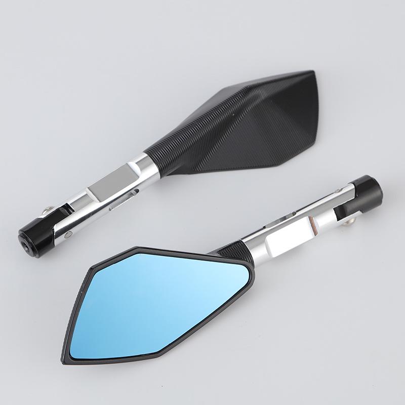Durable Shockproof Aluminum Rearview Mirror for Motorcycles and Sports Cars