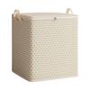 Large Gray Wave Pattern Bedroom Storage Bag for Clothes
