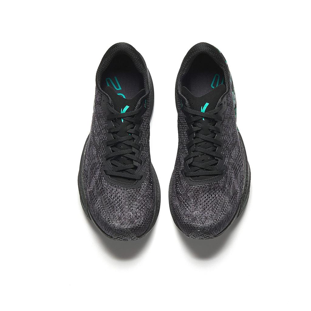 Anta C202 6.0 Low top Full Length Carbon Plate, Double Layer Nitrogen Technology Running Shoes Men's Black Gray 912625556-2
