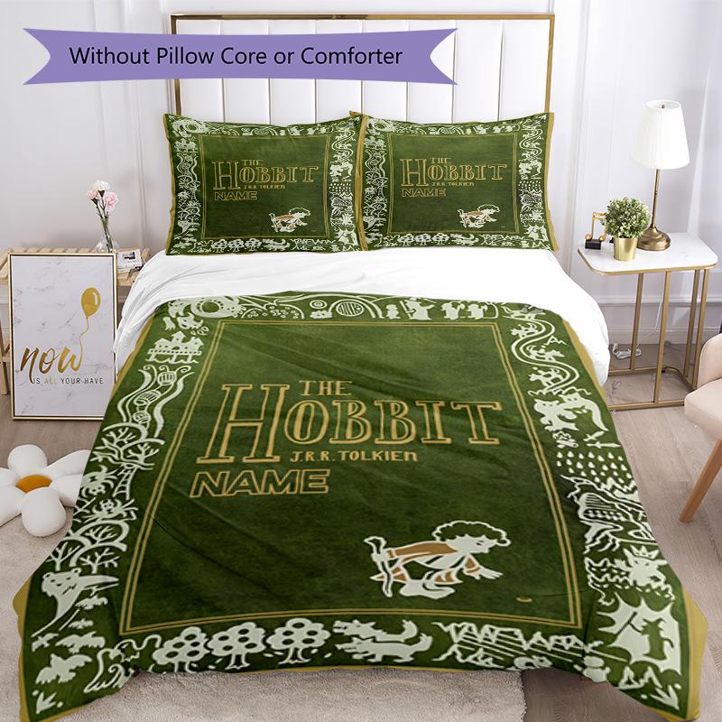 Warner Bros. Films (22) Customize Your Name Bedding Set Breathable Duvet Cover with Pillowcases Home Decoration Birthday Gift