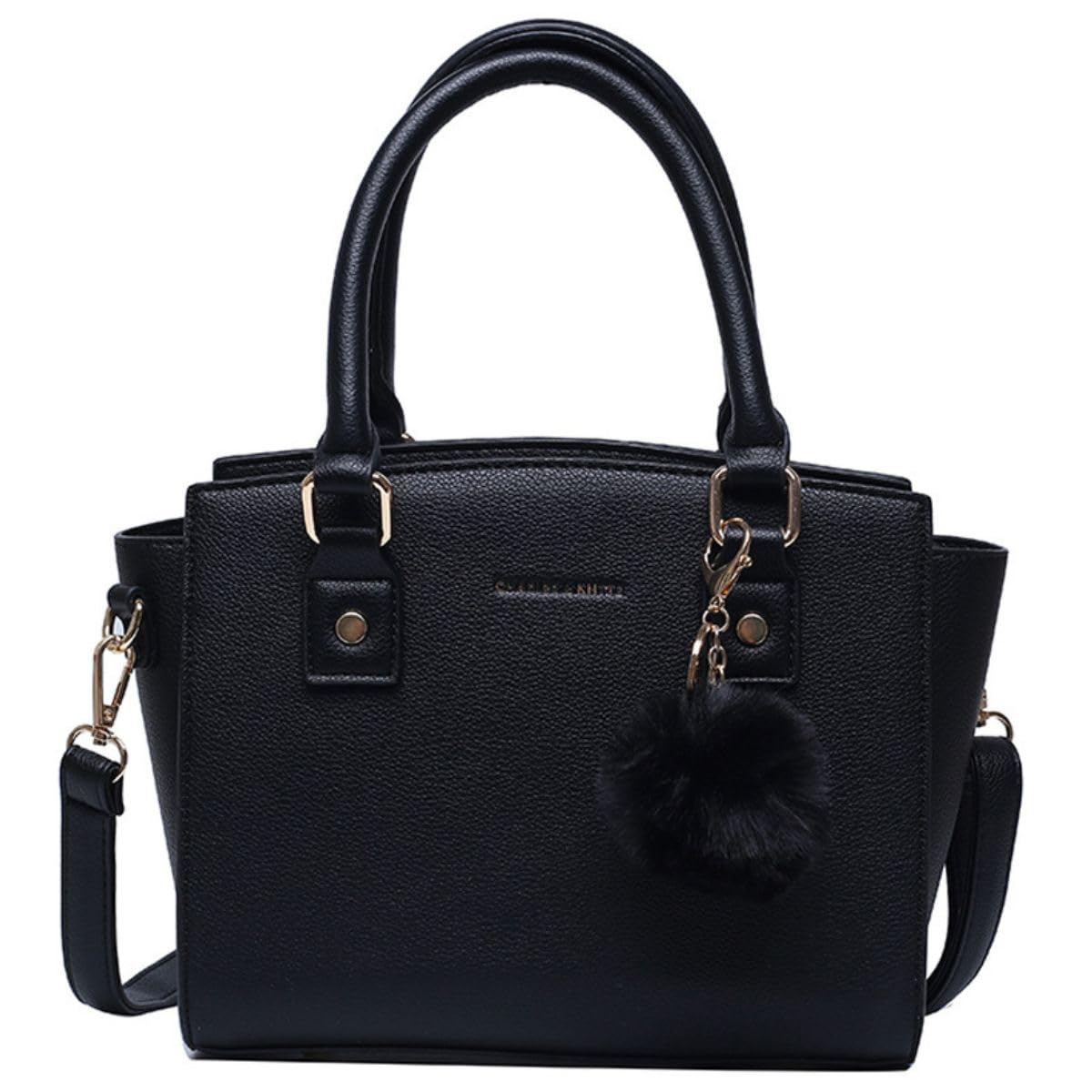 

Shoulder bag for shoulder crossbody mini for commuting [INNOCRIE] women, cute, stylish, handbag, bag, bag, bag, 2-way, (black) чорний