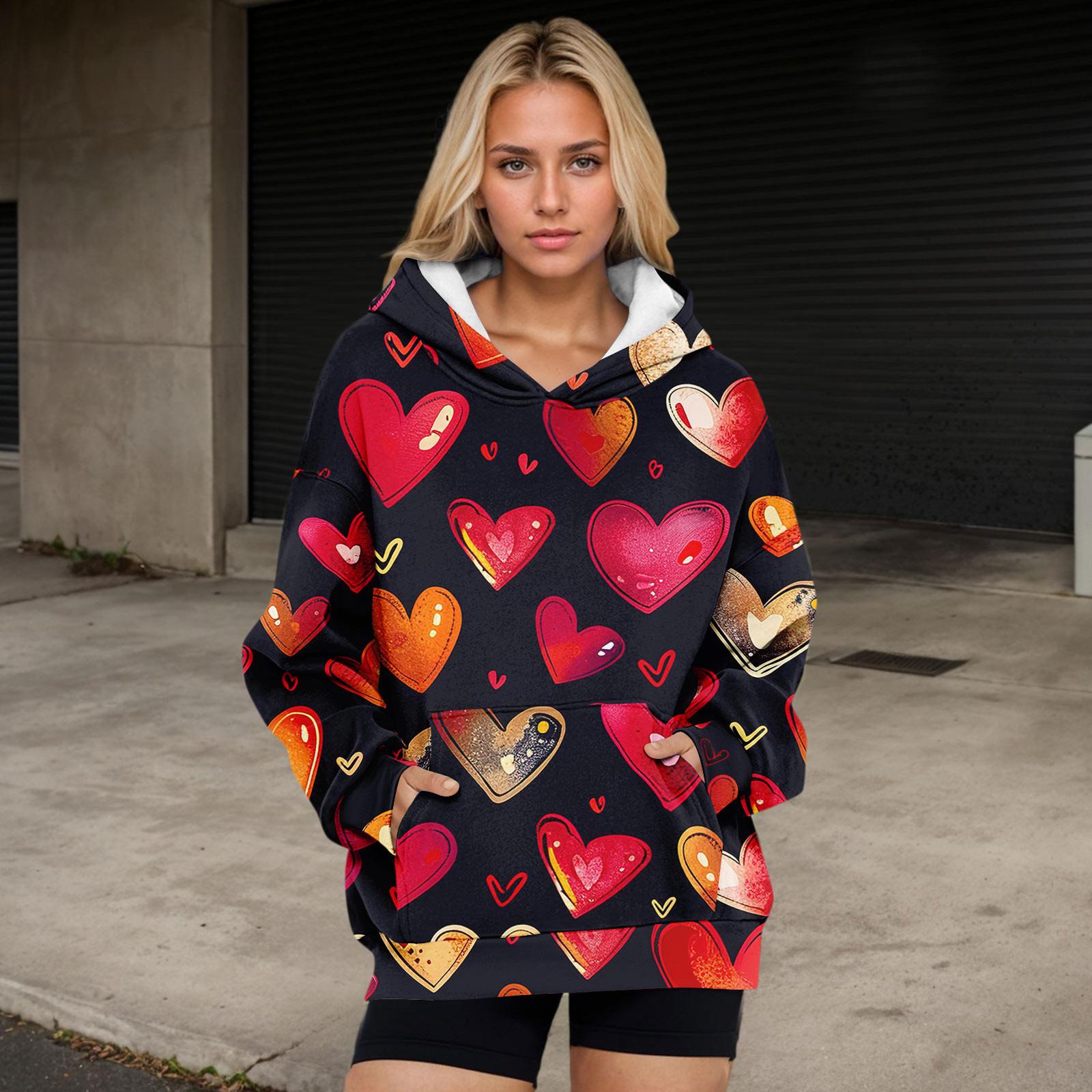 

Женские толстовки большого размера, флисовые толстовки, рубашки с длинными рукавами, пуловер, осенняя одежда с карманом XXXL