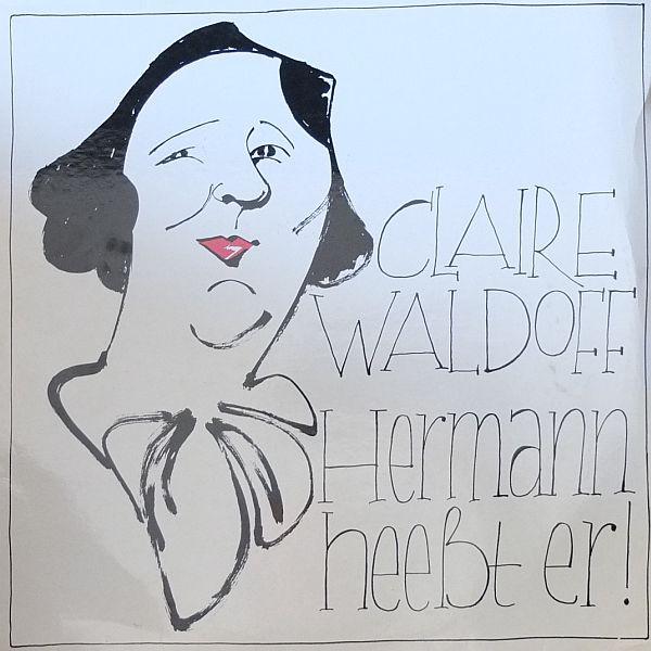 

LP Record CLAIRE WALDOFF Hermann Heet Er 626354AF Pool 1986 Germany Classical Used