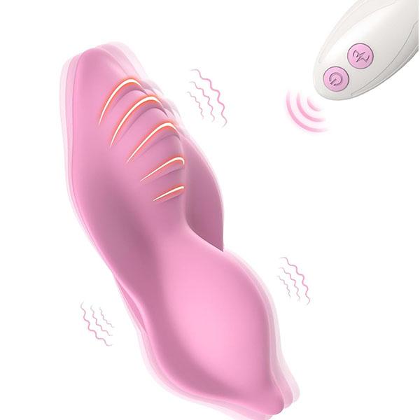 Wearable Remote Control Vibrator Discreet Panty Clitoral Massager, G Spot Butterfly Vibrators with 9 Vibration for Women