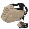 Half Skull Face Shield Tactics Protection Cover Guard Breathable for CS Outdoor Survival Game Cosplay