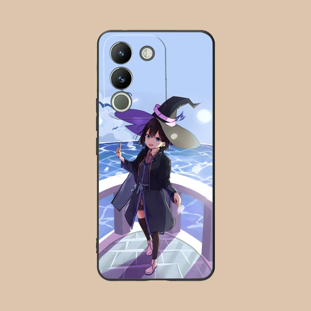 

Чехол для телефона Wandering Witch Saya для VIVO Y77 76 75 74 73 72 58 56 55 51 50 38 36 Y19 Y18 Y03 Y01 5G Мягкий ТПУ Ударопрочный Чехол vivo Y01