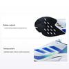 Adizero Boston 12 Comfortable Lightweight Shock Absorbing Non-Slip Durable Support Running Shoes Unisex Sneakers White Blue JR2731
