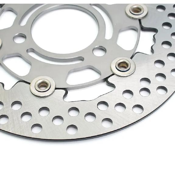 220mm RPM Motorcycle Brake Disc  Floating Disk Rotor Brake Caliper Universal 3 Hole Front Rear Wheel  For Yamaha Scooters Niu