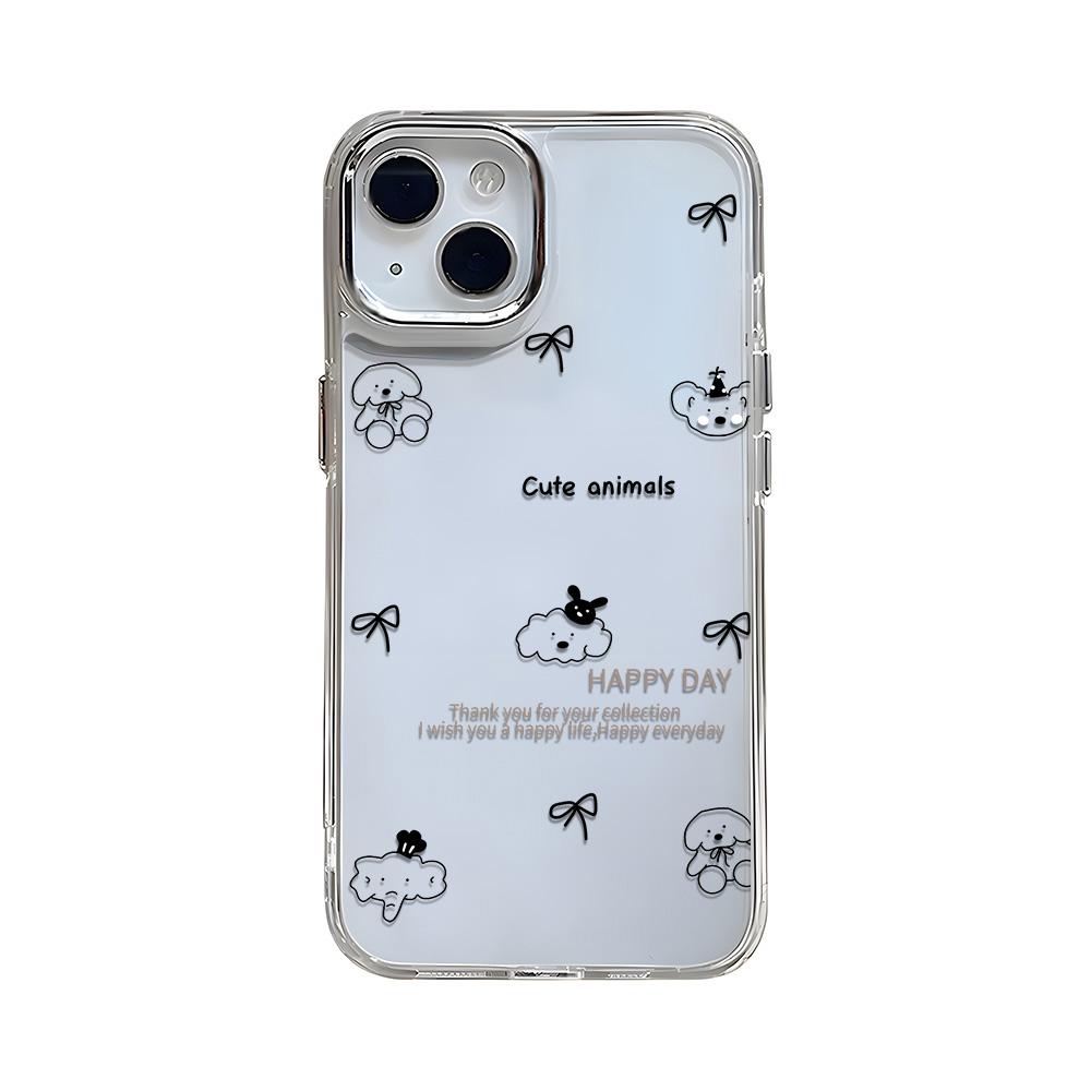 Transparent Phone Case for iPhone 11 12 13 iPhone 13 14 15 Pro 15 16 Pro Max Samsung A15 A16 A25 A26 A55 A56 S25 S24 S22 S23 Ultra S25 Edge