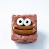Sausage Mouth Cheese Fidget Toy Big Eyes Cheese Cube Squeeze Toy Cheese Pinch Blocks  Desktop Use