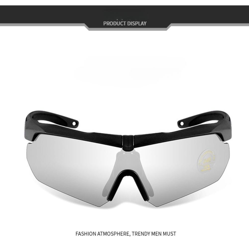Windproof and sandproof goggles, cross-bow outdoor cycling glasses