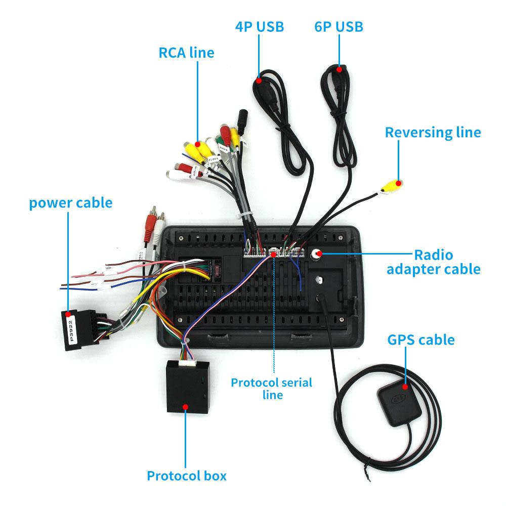 7Inch Android 13 GPS Car Multimedia Player For No DVD Fiat Panda 2003-2012 Wireless Carplay & Android Auto 4G WIFI BT 5.0 FM GPS