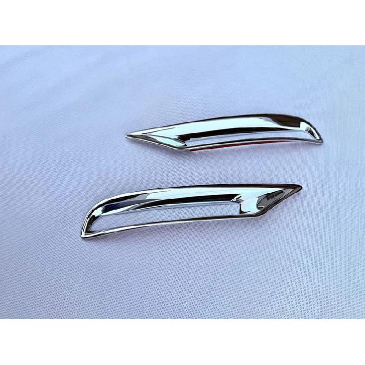 For Lexus TX 350 550H 2025 2026 Car Accessories ABS Chrome Rear Reflector Fog Light Lamp Cover Trim Bezel Frame Styling Garnish