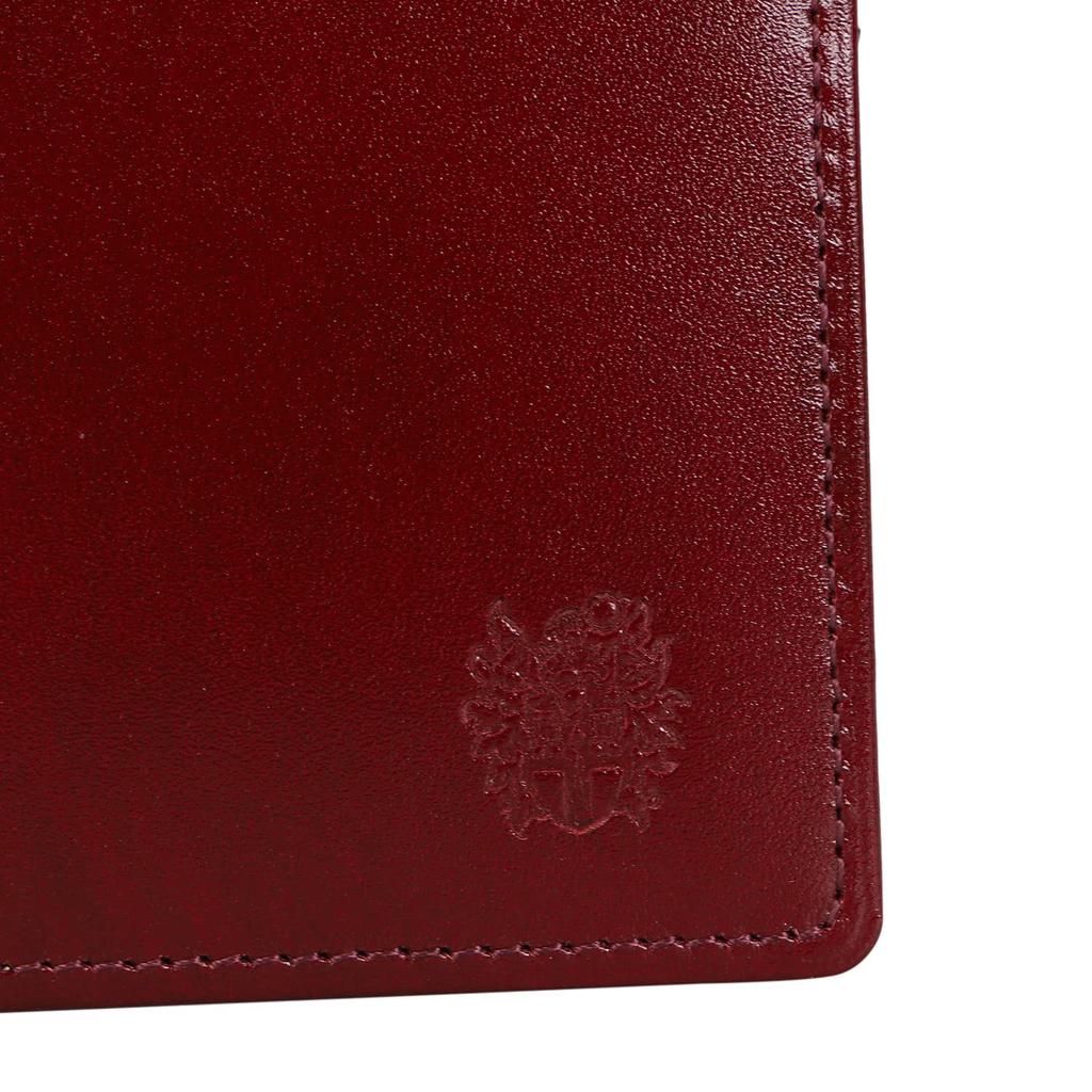 Daks CARD CASE Daks Card Case Business Card Holder Commuter Holder Slim Genuine Leather Navy DP38410 Men's