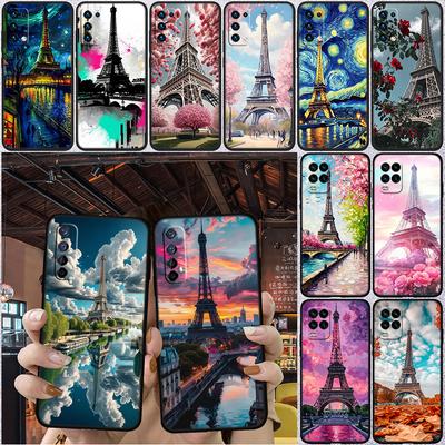RP54 Paris Eiffel Tower Shell Phone Case for Samsung Galaxy Note 10 20 S23 S24 S25 Ultra FE Plus Edge Lite A02S A35 A07 A17