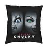 Bride Of Chucky Cushion Cover xcm Polyester Killer Doll Chucky Throw Pillow Case for Sofa Car Pillowcase Bedroom Decoration
