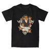Lion King Scar Pattern Tshirt Unisex Women Cotton Tees Casual Couple Unisex Summer Streetwear Oversized Short Sleeve Tee