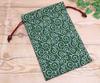 Kyosuke Made In Japan Drawstring Bag Case for Goshuincho Stamp Arabesque 18 X Japanese Dot Green (Temple Book), Pattern, 26.5cm, Pattern,