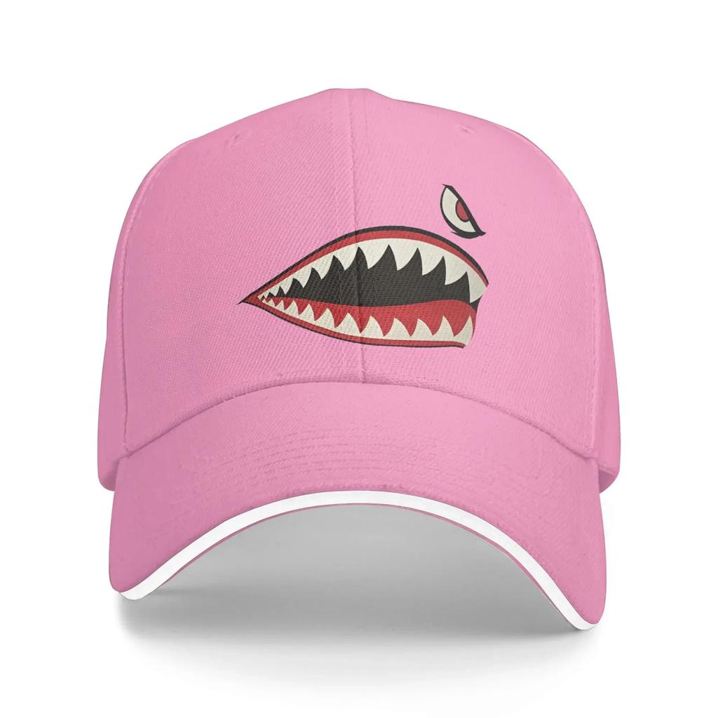 Flying Tigers Nose Art Casual Baseball Cap  Outdoor Gym Hip Hop Hats Spring Sun-Proof Unisex Men Stylish Snapback Cap