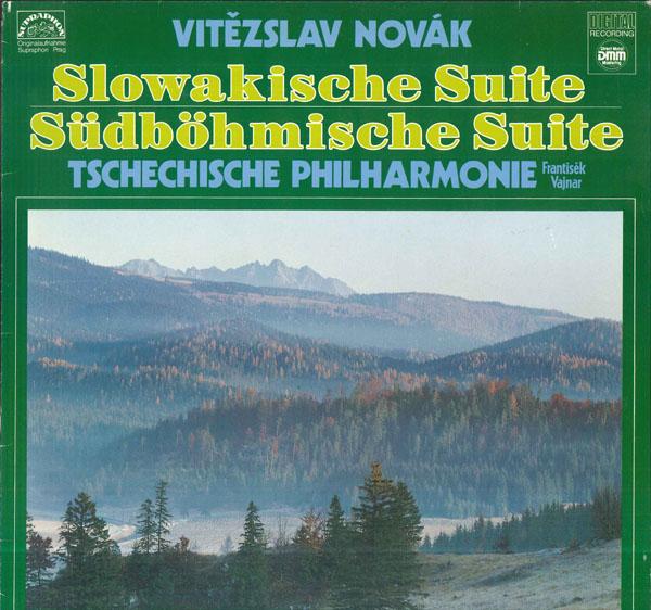 

LP Record FRANTISEK VAJNER TSCHECHISCHE PHIL Novak Slowakische Suite Sudbohmis 207451425 SUPRAPHON Germany Classical Used