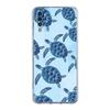 Case For Samsung A54 A52 A50 A70 A40 A20S A20E A02S A12 A14 A16 A22 A42 A34 A32 5G A04s A06 lovely Cartoon sea turtle ocean blue