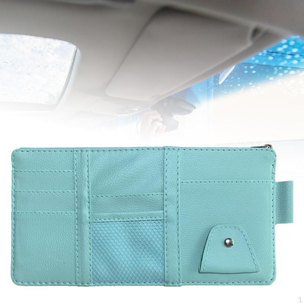 Organizer na osłonę przeciwsłoneczną do samochodu, Akcesoria wewnętrzne Etui na dokumenty Torba