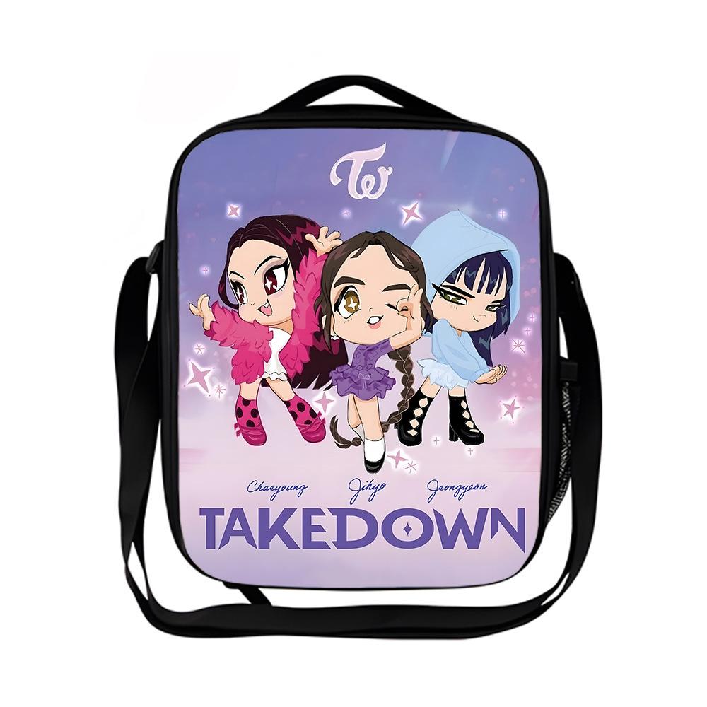 Kpop Demon Hunters Kpop Demon Hunters Student Meal Bag Satchel