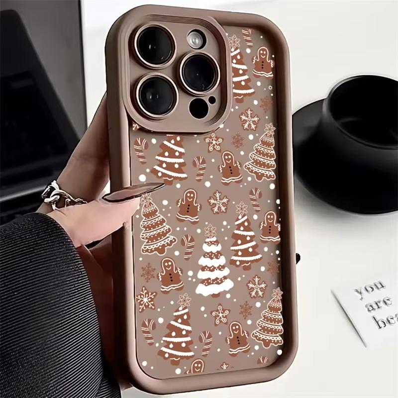 Cute Snowflake Christmas Tree Phone Case for Xiaomi Redmi Note 14 13 12 11 Pro Plus 4G 5G 12S 11S 10S 10 9 9S 8 14C 13C Cover