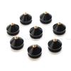 Speaker Spike Set of Brass Aluminum Metal Improves Sound Quality and Compatible with CD Kawaki High-End Insulators, 4, + Feet, Bass, Players/DACs