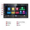 TOYOUSONIC 1 Din Car Radio MP5 Multimedia Player 9" Touch Screen Carplay FM Bluetooth USB BT Mirror Link Android Auto Radio