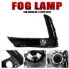 Bumper Fog Light Kit For Honda Cr-V 2023-2024 W/Bulb+Switch+Wire Harness+Bezel