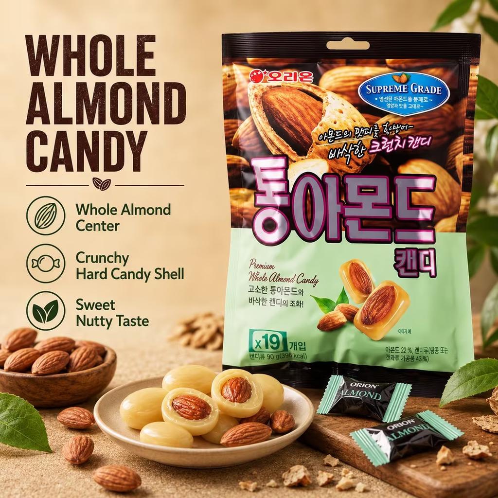 Orion Almond Hard Candy 90g