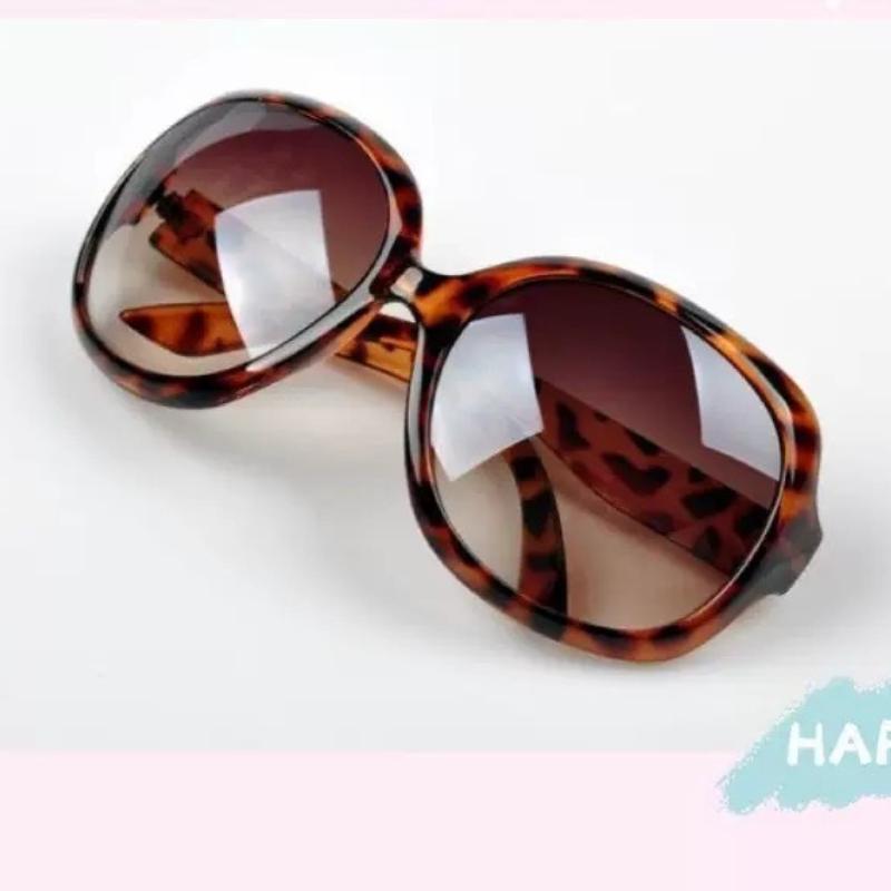 Classic Retro Fashion Oval Women Sunglasses Vintage Large Big Sunglasses For Ladies