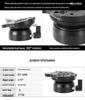DY-60N Universal Tripod Head Leveling Base for DSLR Cameras