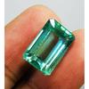 CERTIFIED 10.00 Ct Amazing Green Tourmaline Emerald Cut Loose Gemstone Natural A-302