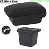Car Armrest Box for Hyundai Elantra Touring I30 FD I30cw 2007 2008 2009 2010 2011 Leather Center Console  Arm Rest Storage Box